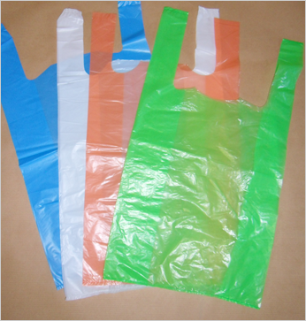 Sac plastique bretelle